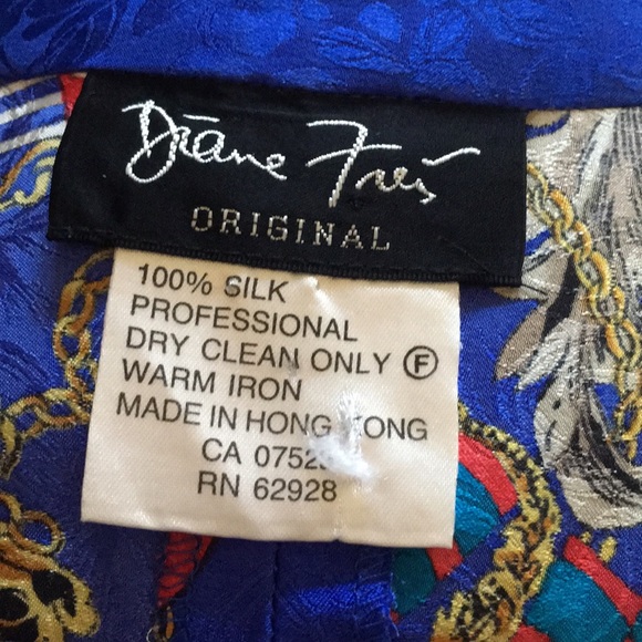VINTAGE DIANE FRIES DRESS - Picture 4 of 8